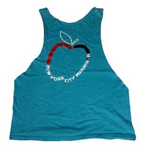 Vintage 1986 NYC Marathon Tank Top Cutoff Single Stitch 80s Running Shirt Sz M L
